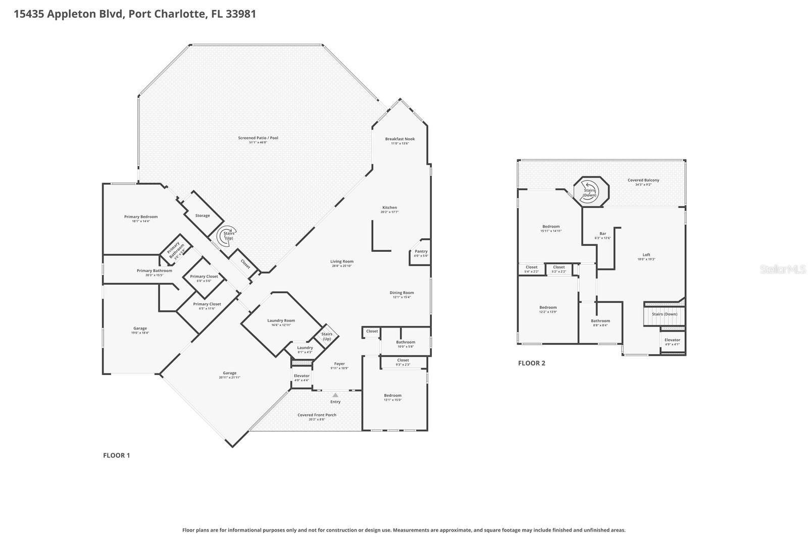 15435 APPLETON BLVD, PORT CHARLOTTE, FL, 33981