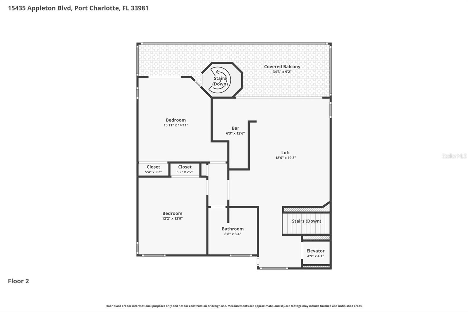 15435 APPLETON BLVD, PORT CHARLOTTE, FL, 33981