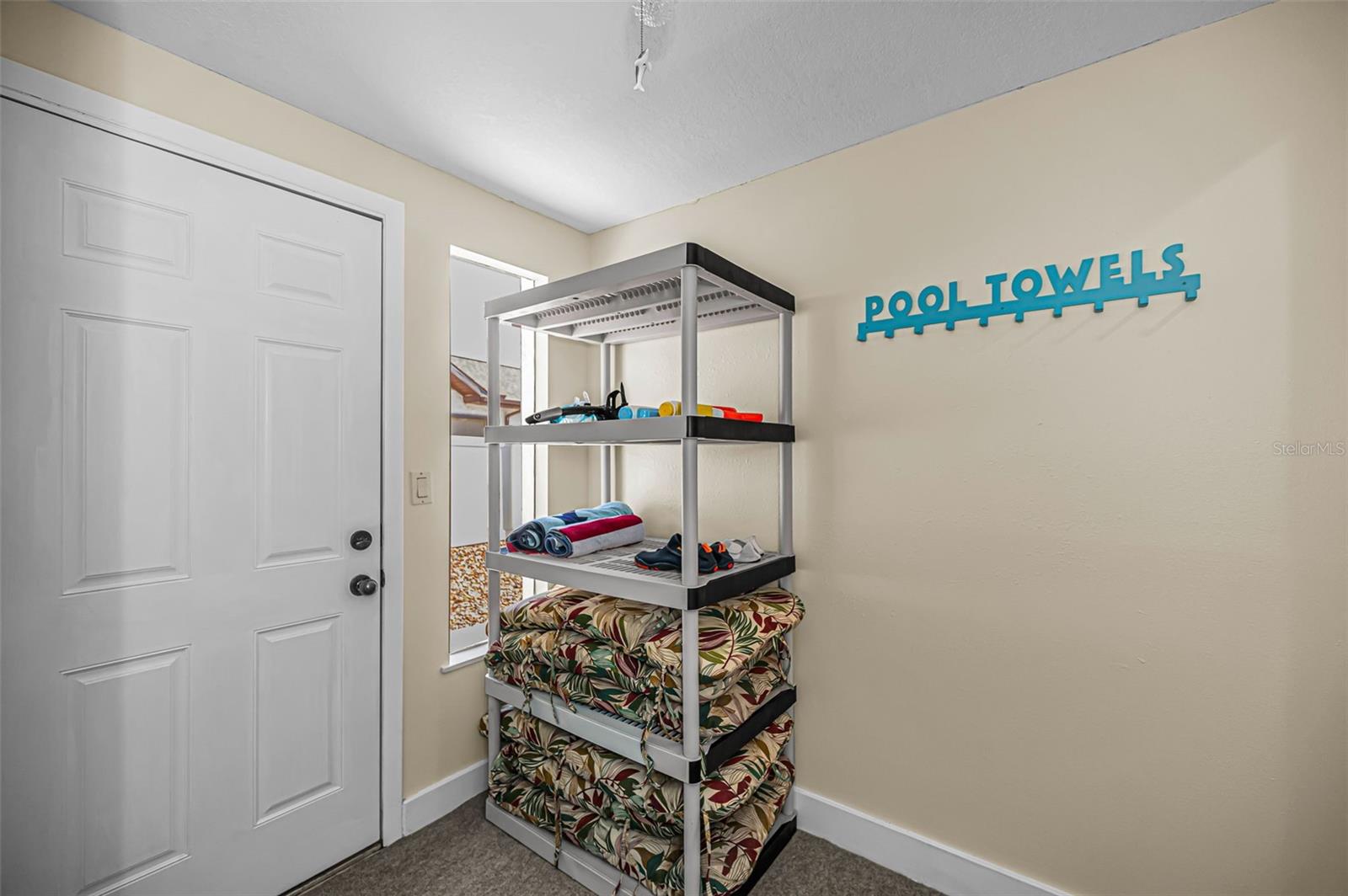 Door leading to walkway to pool