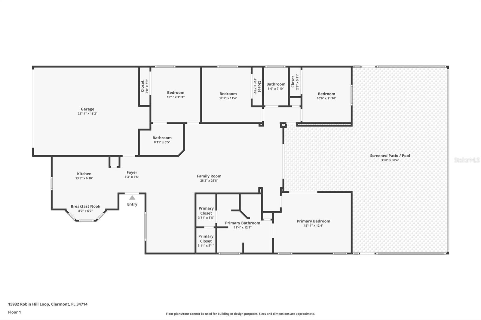 15932 ROBIN HILL LOOP, CLERMONT, FL, 34714