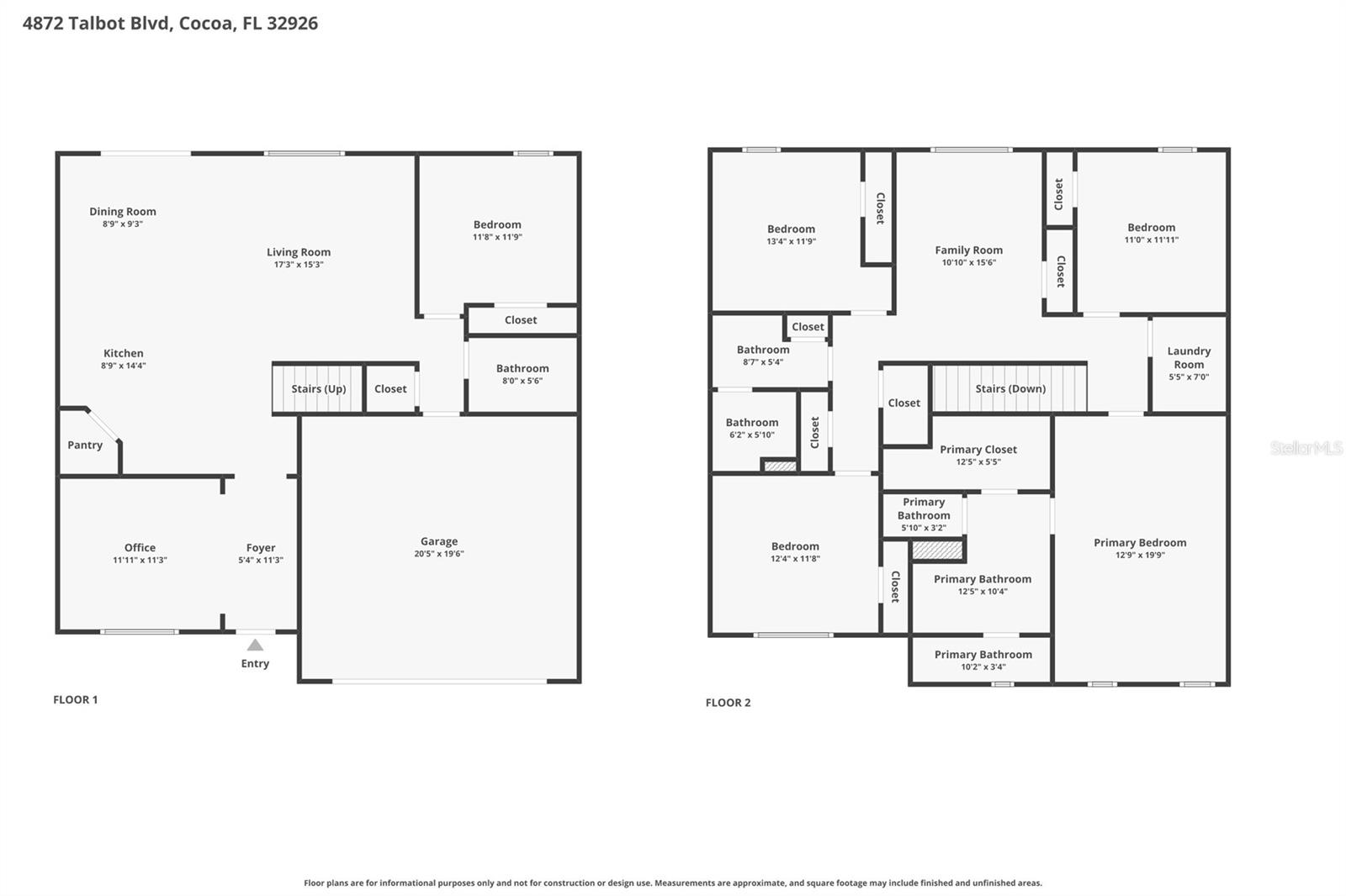 4872 TALBOT BLVD, COCOA, FL, 32926