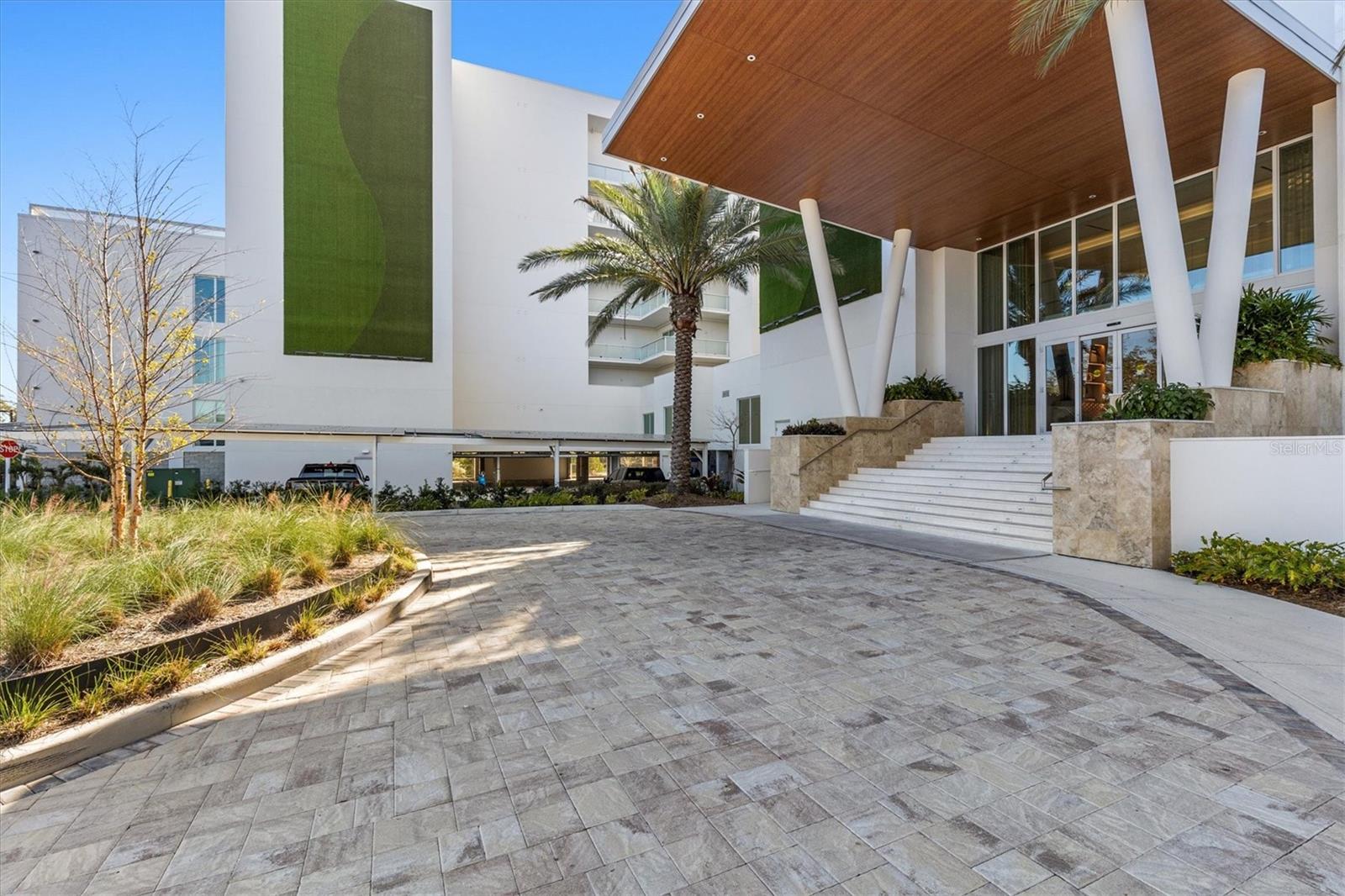 Main Building Entrance into Concierge