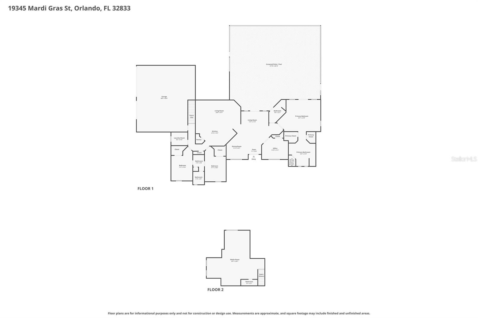 19345 MARDI GRAS ST, ORLANDO, FL, 32833