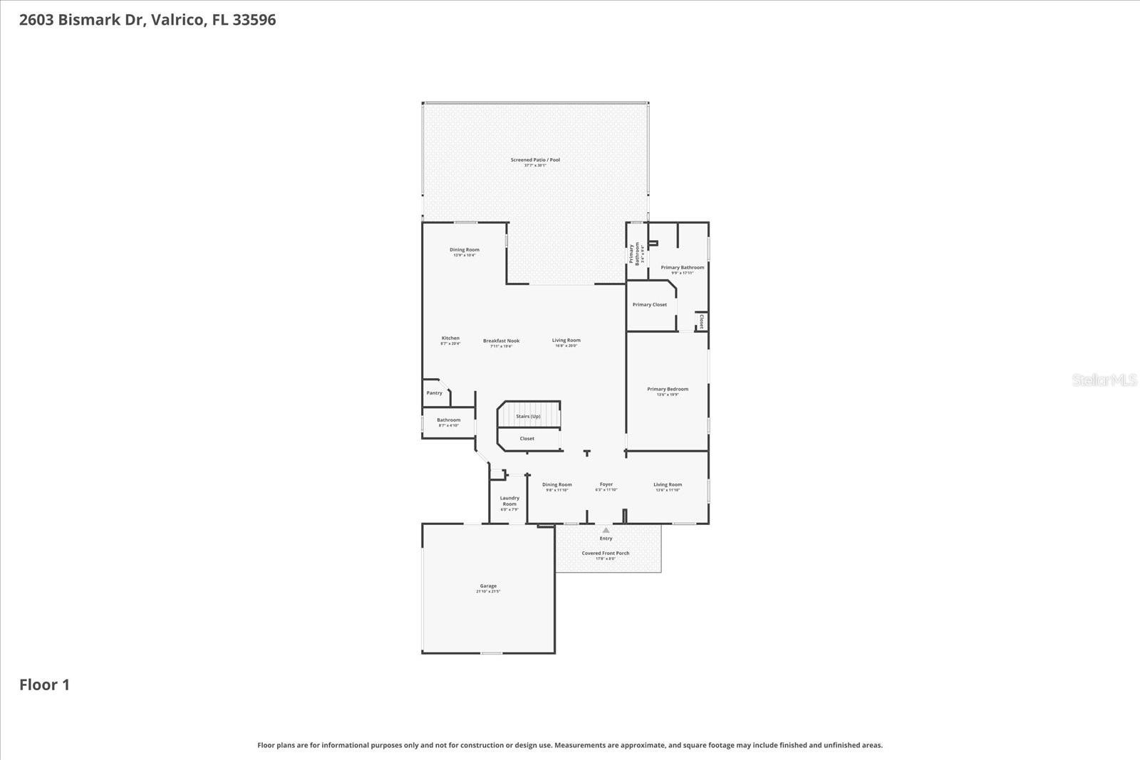 2603 BISMARK DR, VALRICO, FL, 33596