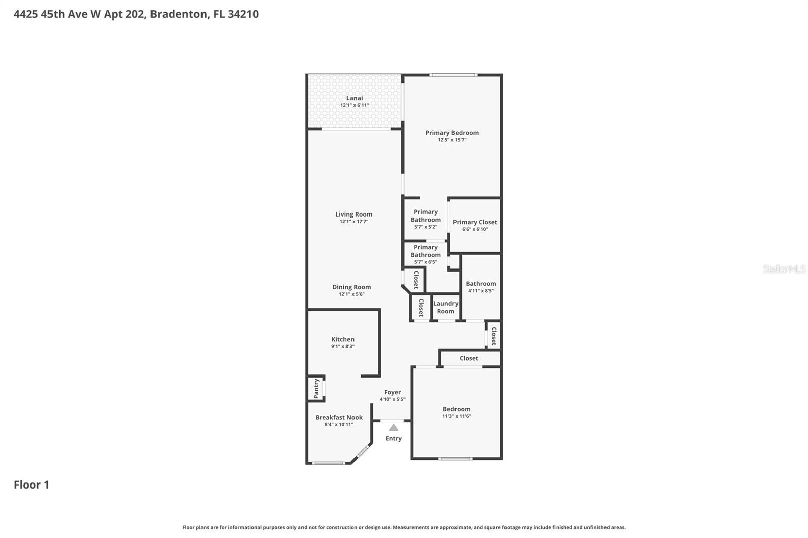 4425 45TH AVE W #202, BRADENTON, FL, 34210
