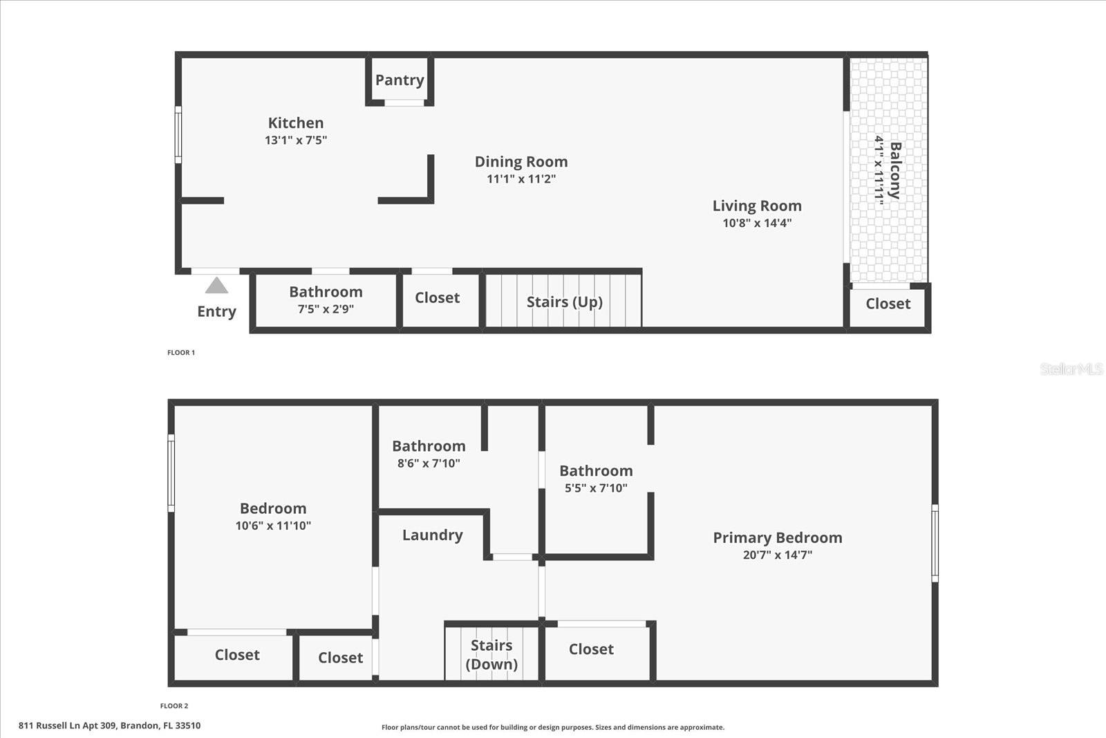 811 RUSSELL LN #309, BRANDON, FL, 33510