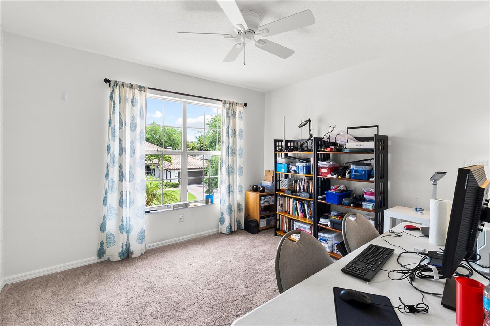 Bedroom #3 currently being used as computer development lab