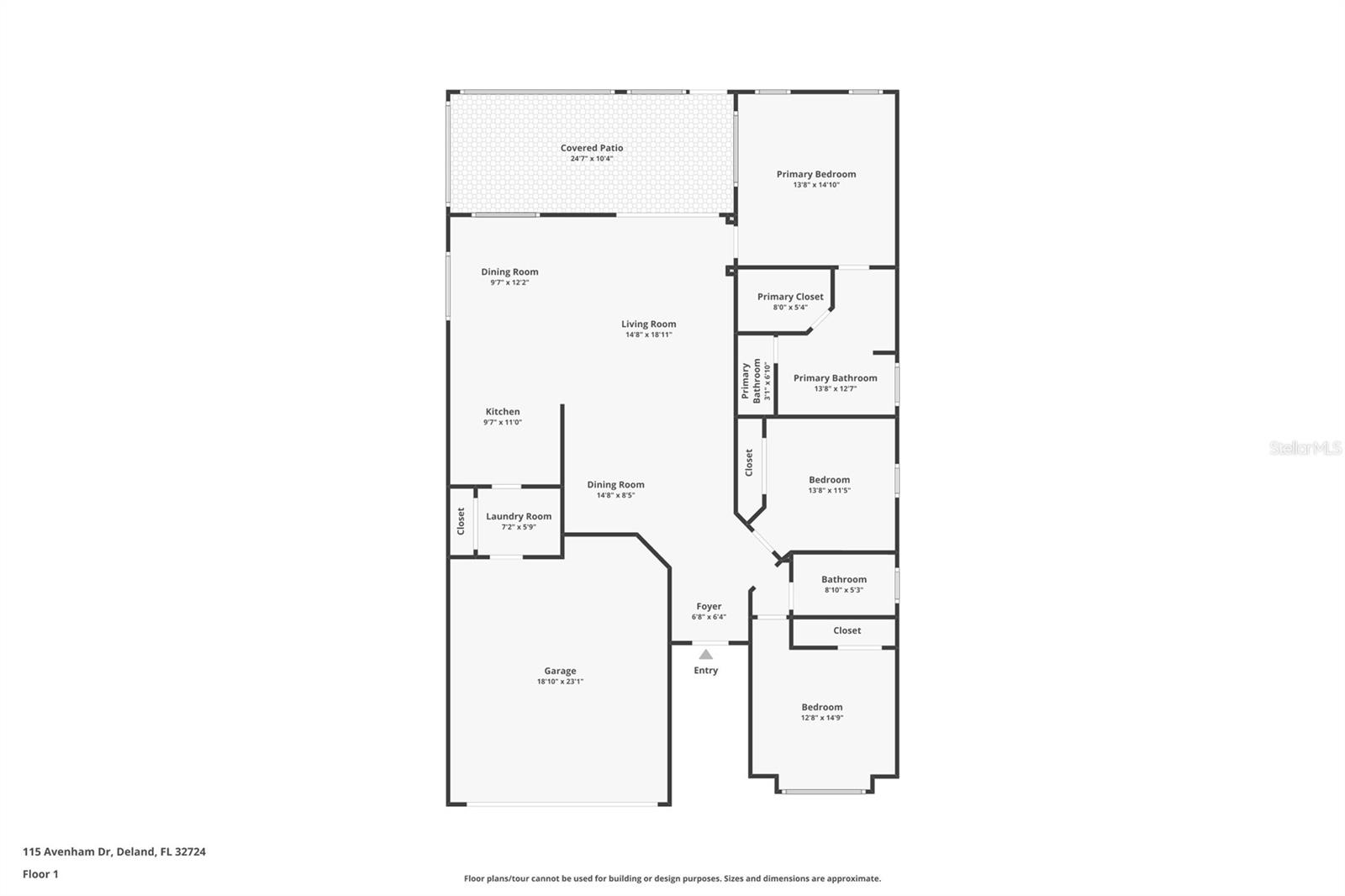 115 AVENHAM DR, DELAND, FL, 32724