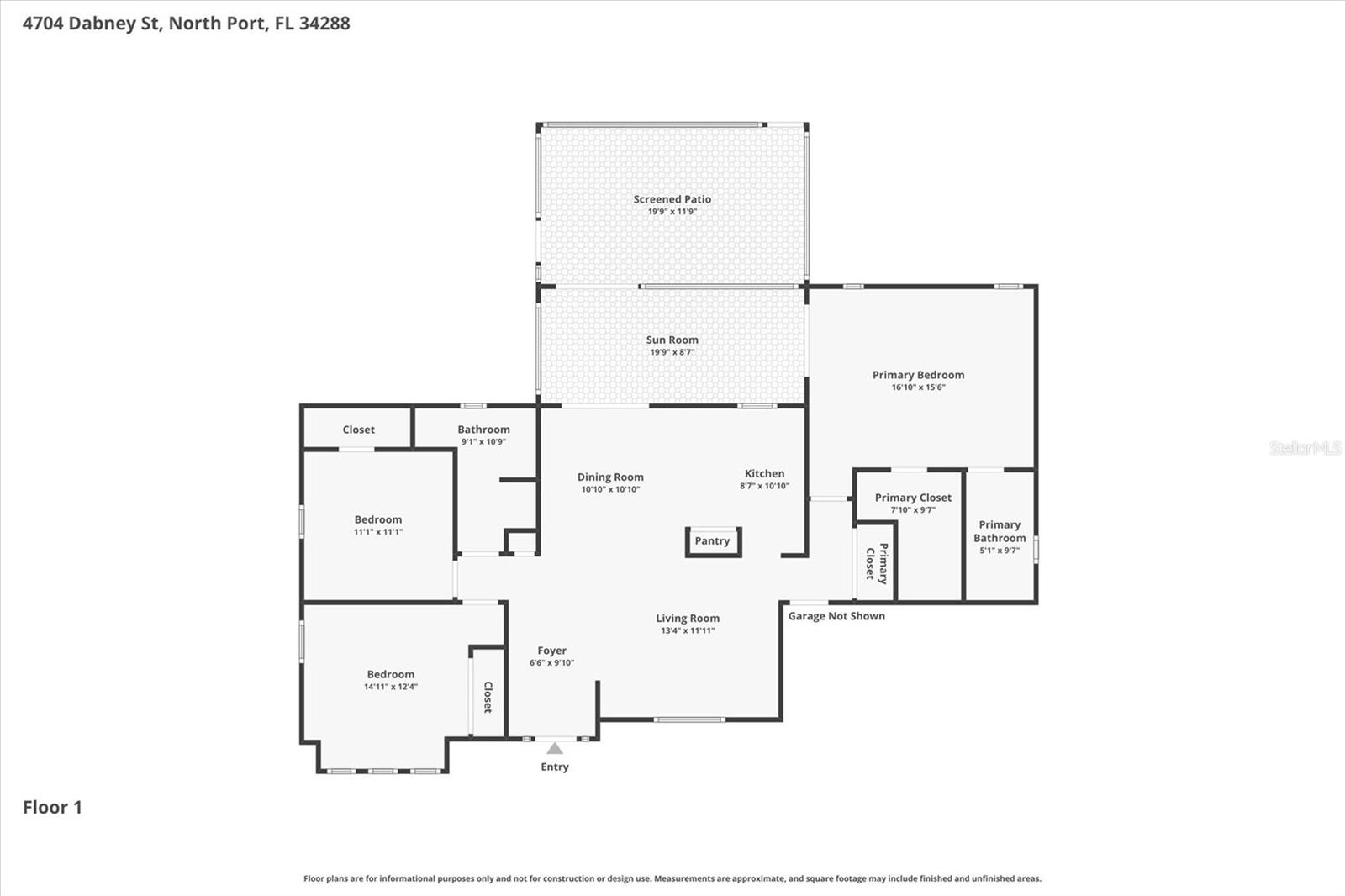 4704 DABNEY ST, NORTH PORT, FL, 34288