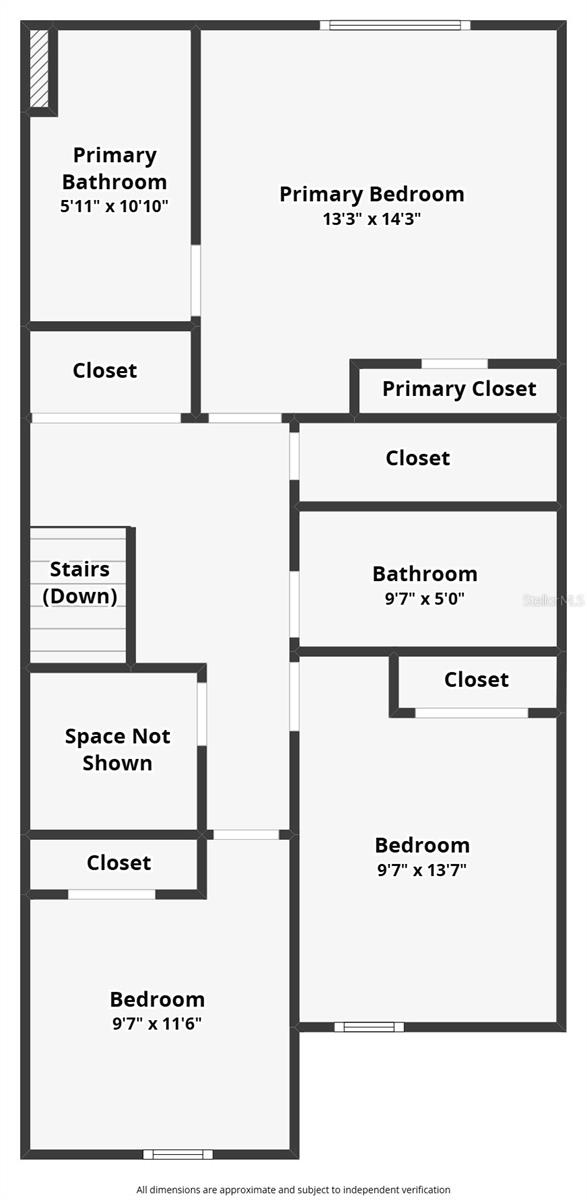 Second Floor Floorplan