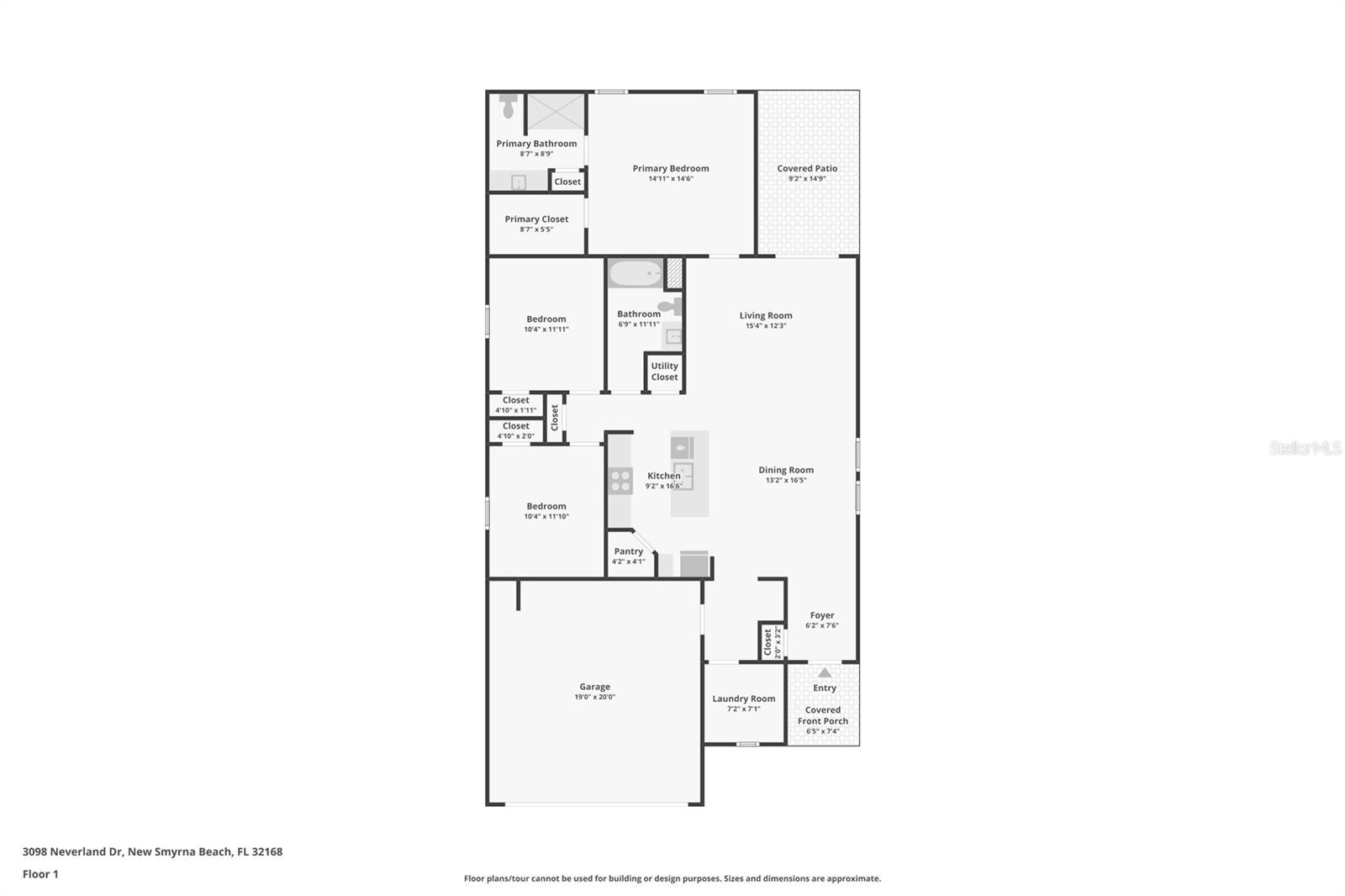 3098 NEVERLAND DR, NEW SMYRNA BEACH, FL, 32168