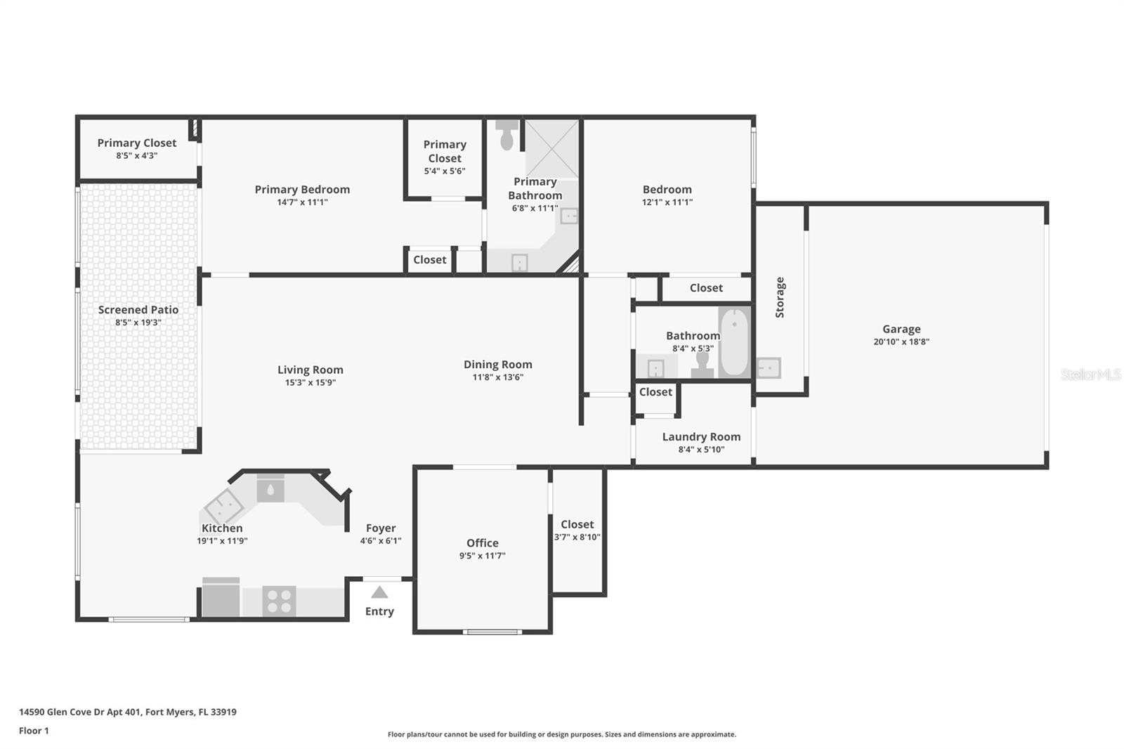 14590 GLEN COVE DR #401, FORT MYERS, FL, 33919