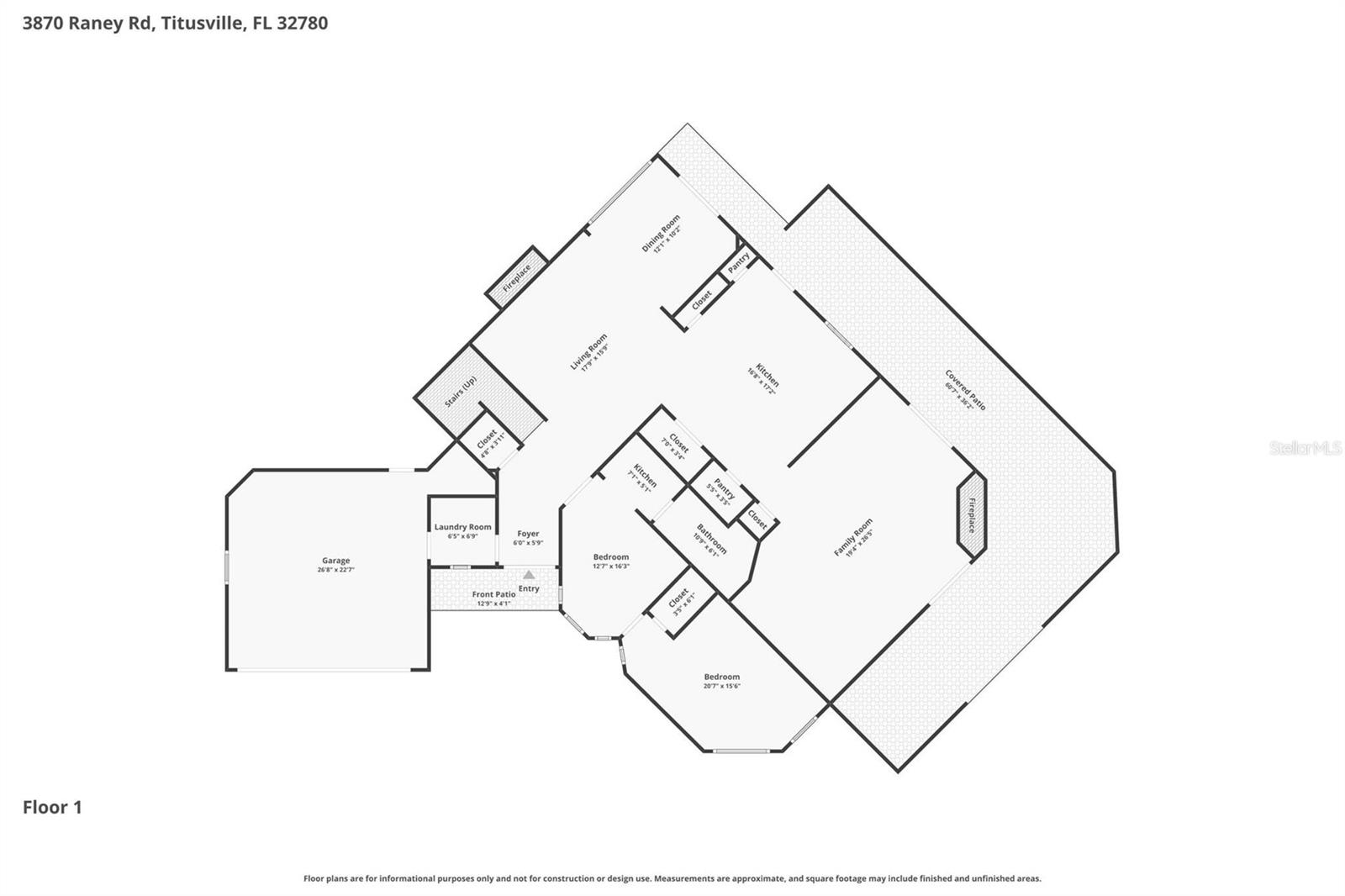 3870 RANEY ROAD, TITUSVILLE, FL, 32780