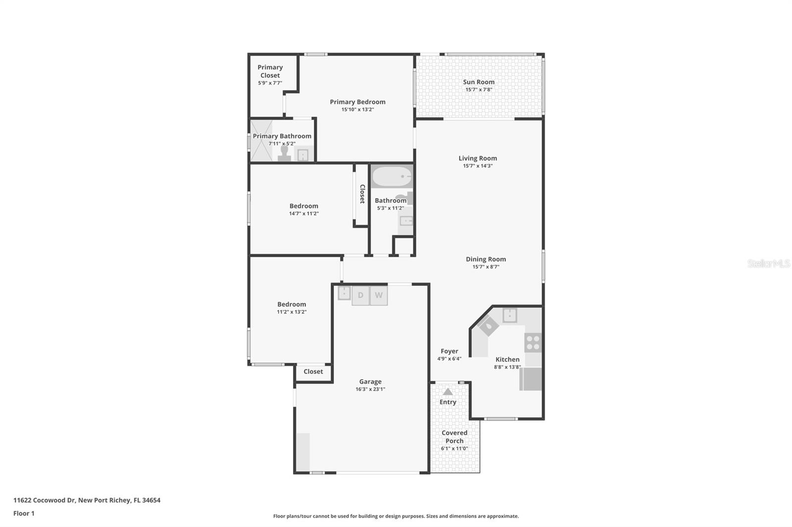 11622 COCOWOOD DR, NEW PORT RICHEY, FL, 34654