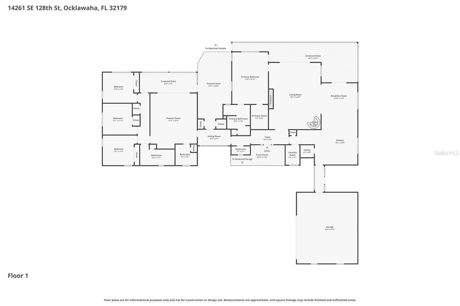14261 SE 128TH ST, OCKLAWAHA, FL, 32179