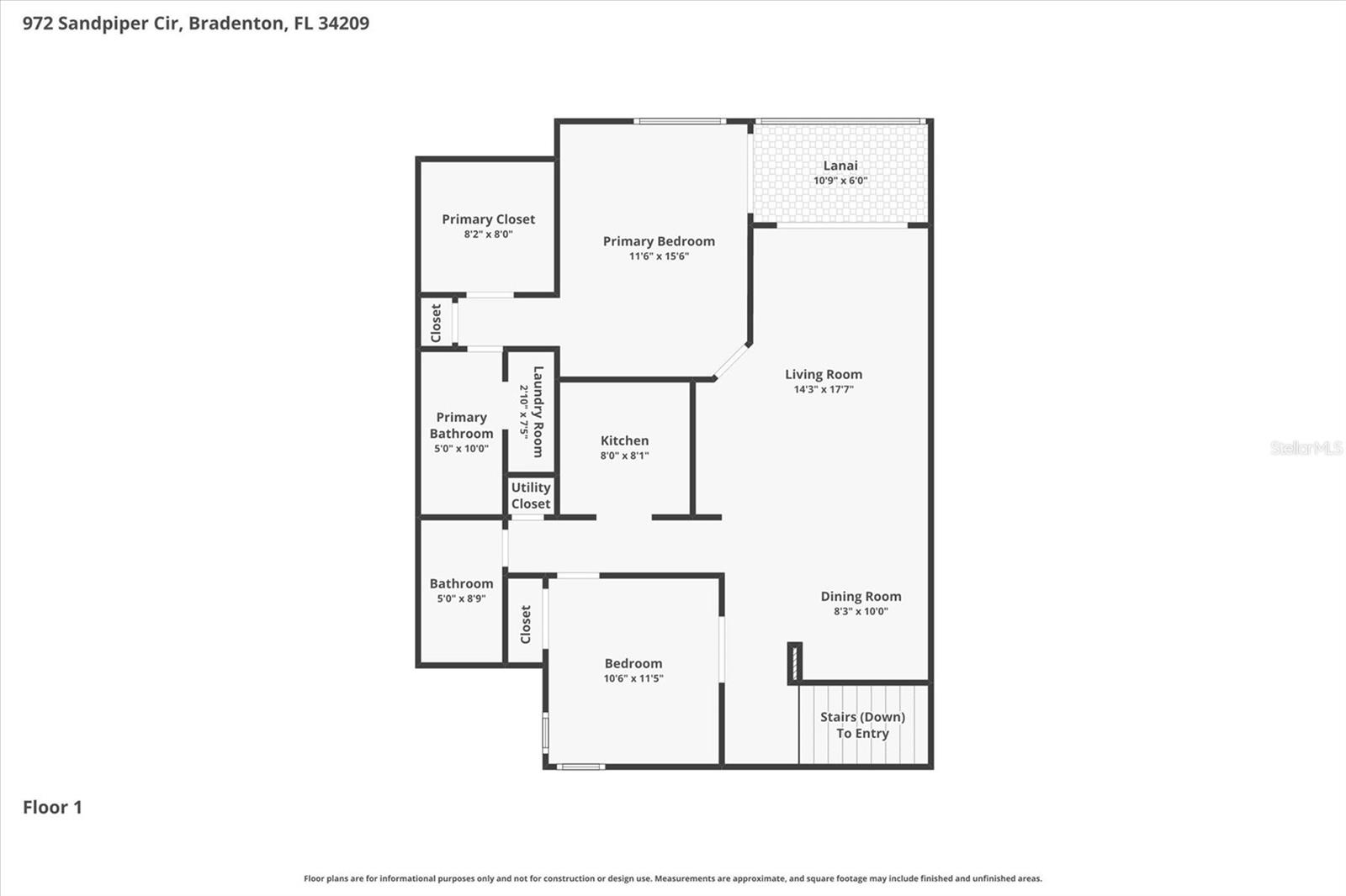 972 SANDPIPER CIR #972, BRADENTON, FL, 34209