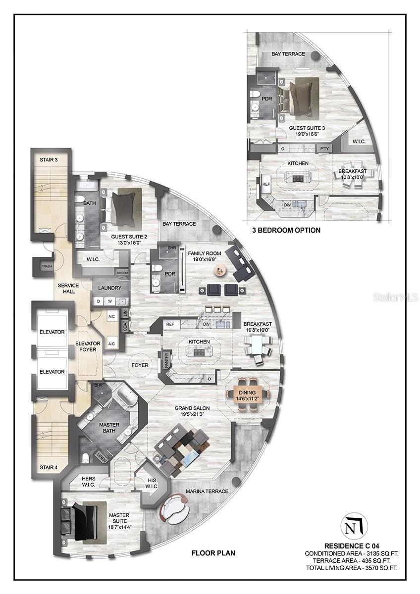 990 BLVD OF THE ARTS #604, SARASOTA, FL, 34236