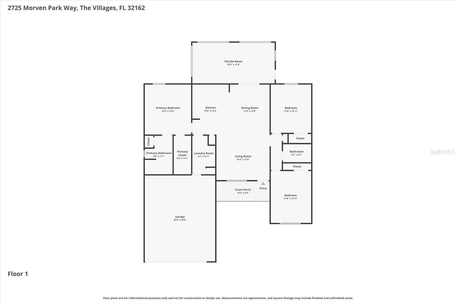 2725 MORVEN PARK WAY, THE VILLAGES, FL, 32162