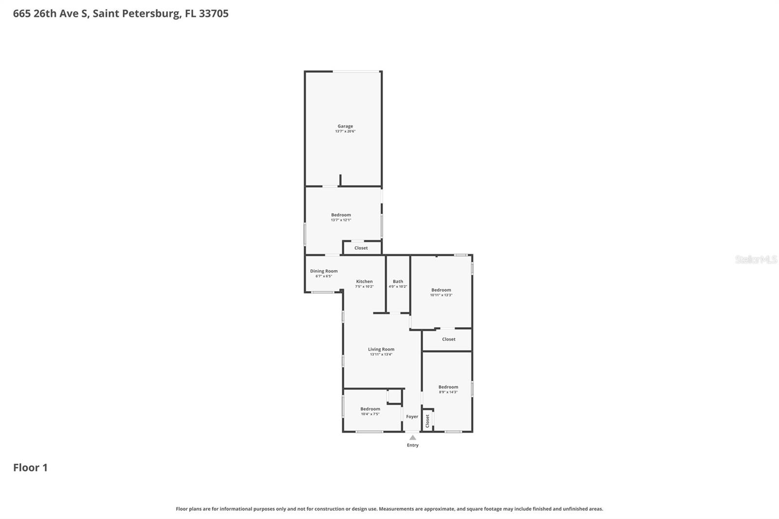 665 26TH AVE S, ST PETERSBURG, FL, 33705