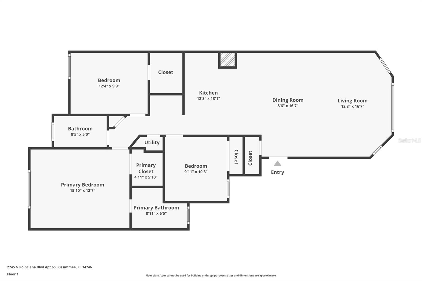 2745 N POINCIANA BLVD #65, KISSIMMEE, FL, 34746