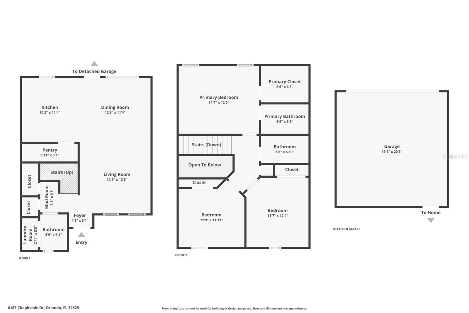 6187 CHAPLEDALE DR, ORLANDO, FL, 32829