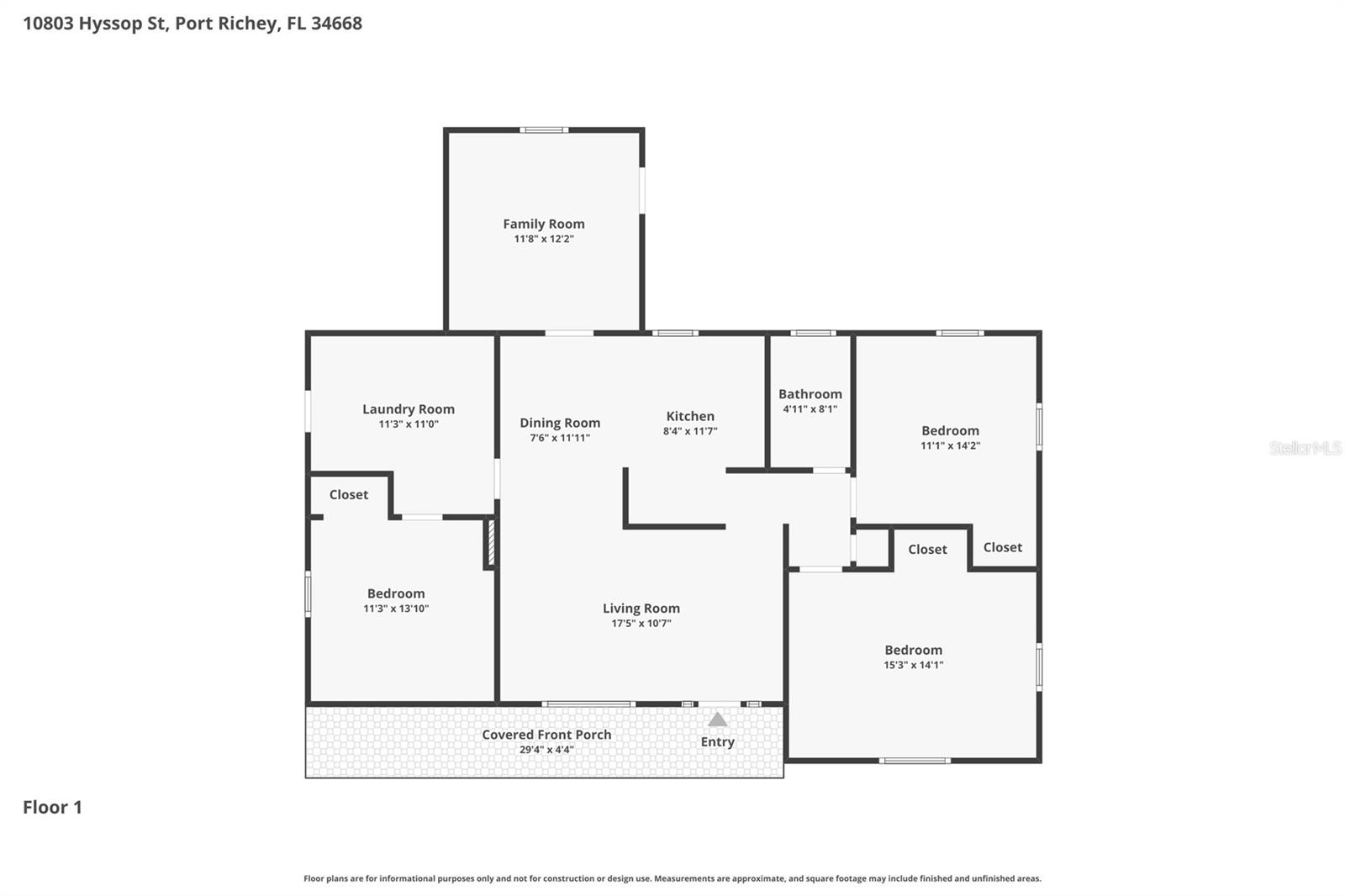 10803 HYSSOP ST, PORT RICHEY, FL, 34668