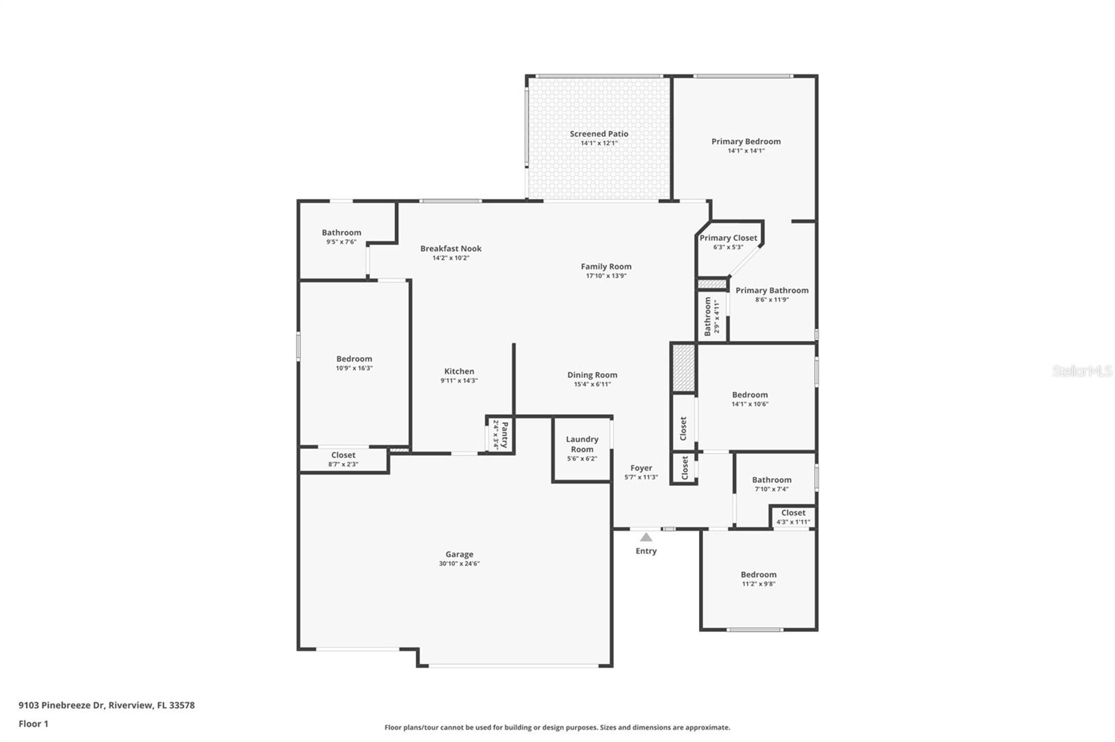 9103 PINEBREEZE DR, RIVERVIEW, FL, 33578