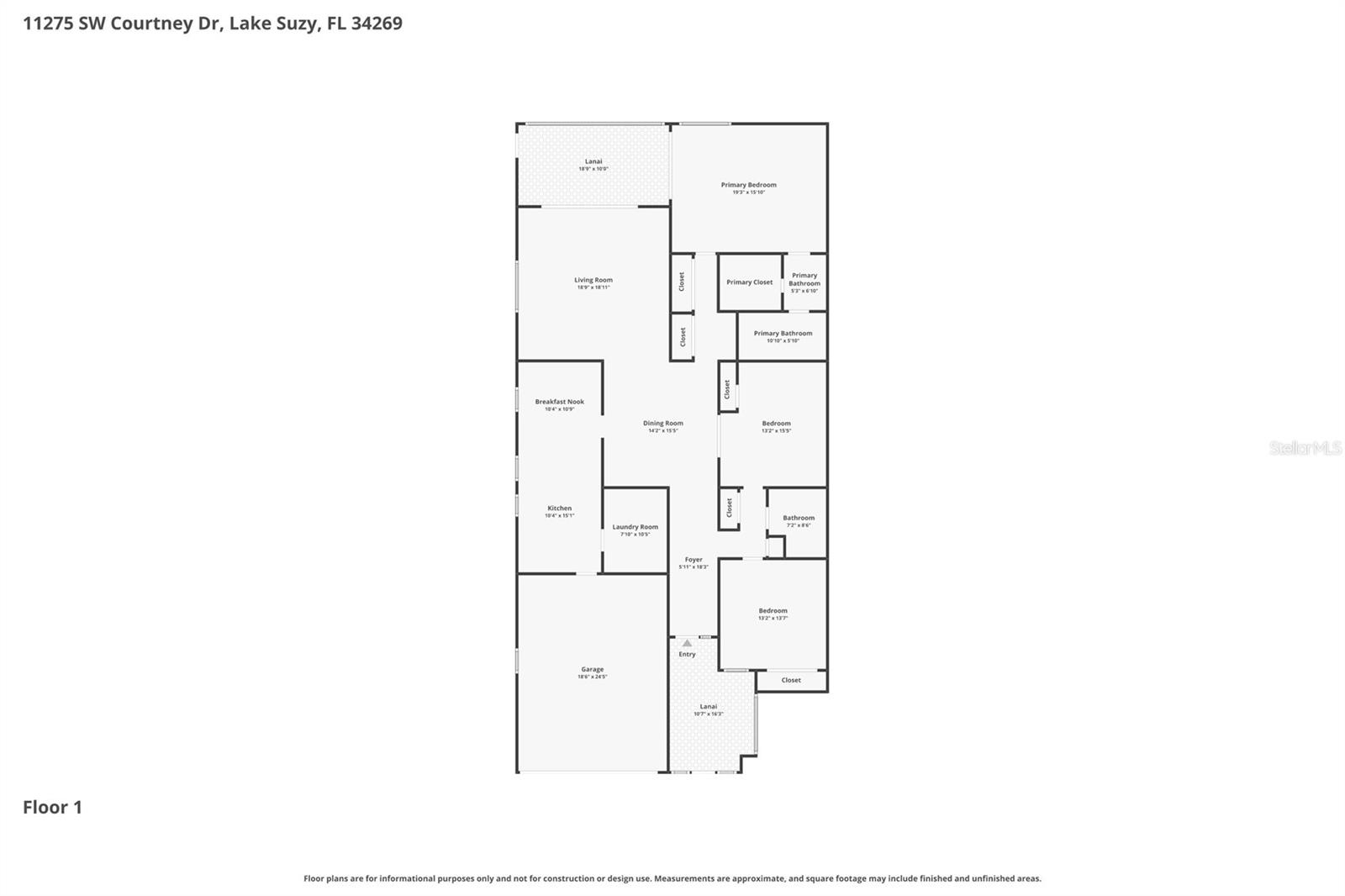 11275 SW COURTNEY DR, LAKE SUZY, FL, 34269