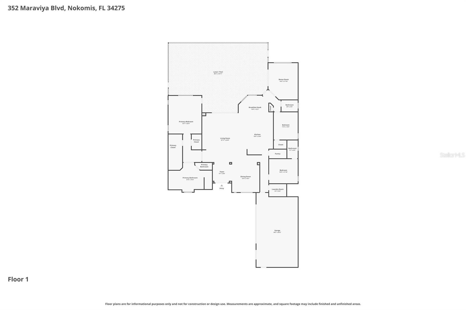 352 MARAVIYA BLVD, NOKOMIS, FL, 34275