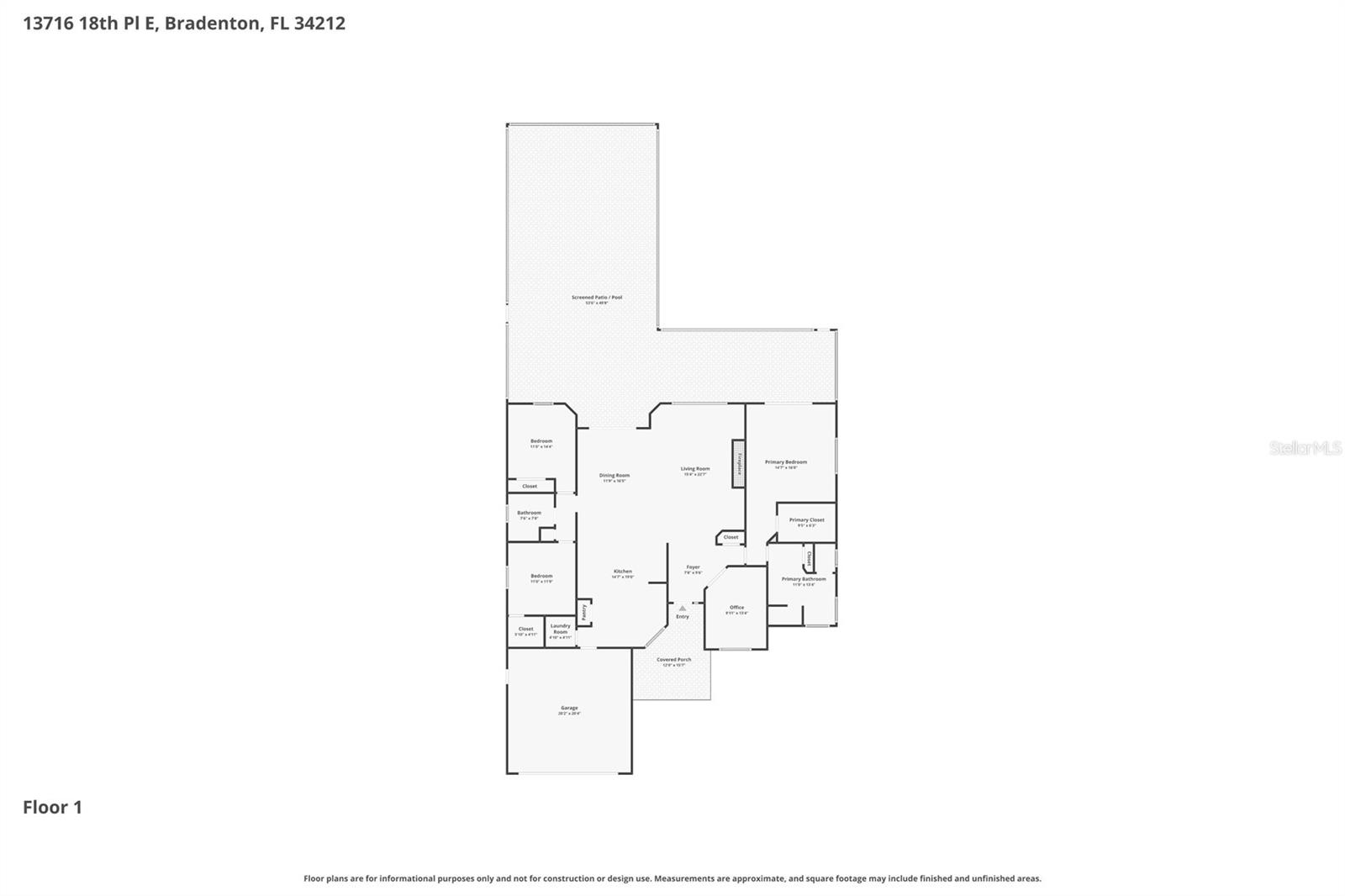 13716 18TH PL E, BRADENTON, FL, 34212