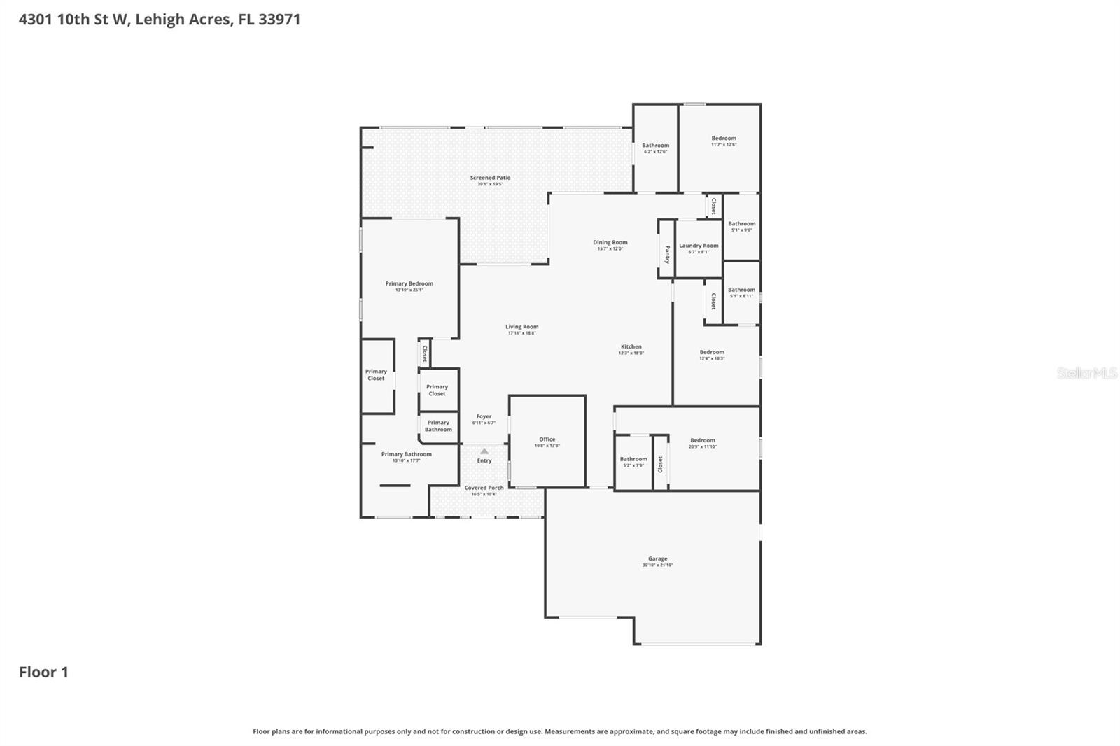 4301 10TH ST W, LEHIGH ACRES, FL, 33971