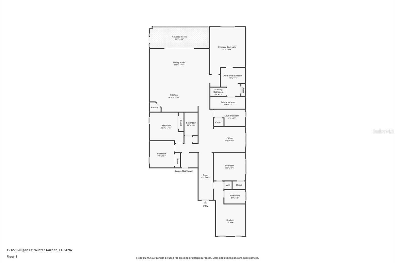 15327 GILLIGAN CT, WINTER GARDEN, FL, 34787