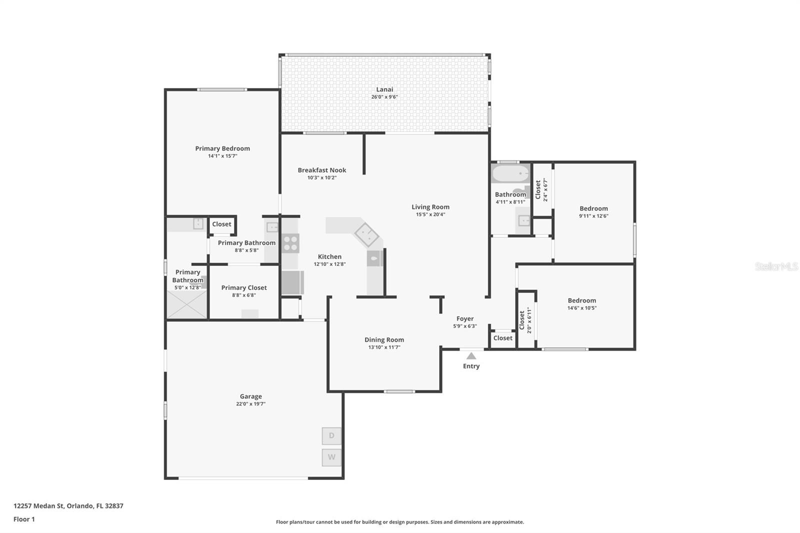 12257 MEDAN ST, ORLANDO, FL, 32837