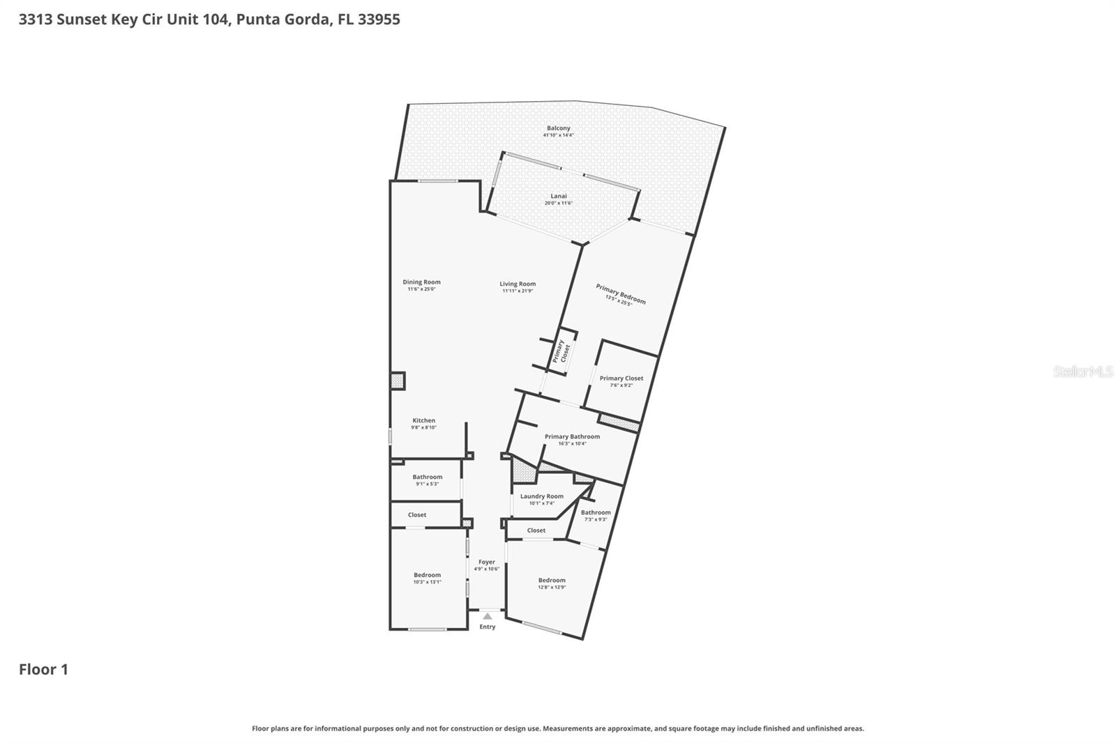 3313 SUNSET KEY CIR #105, PUNTA GORDA, FL, 33955
