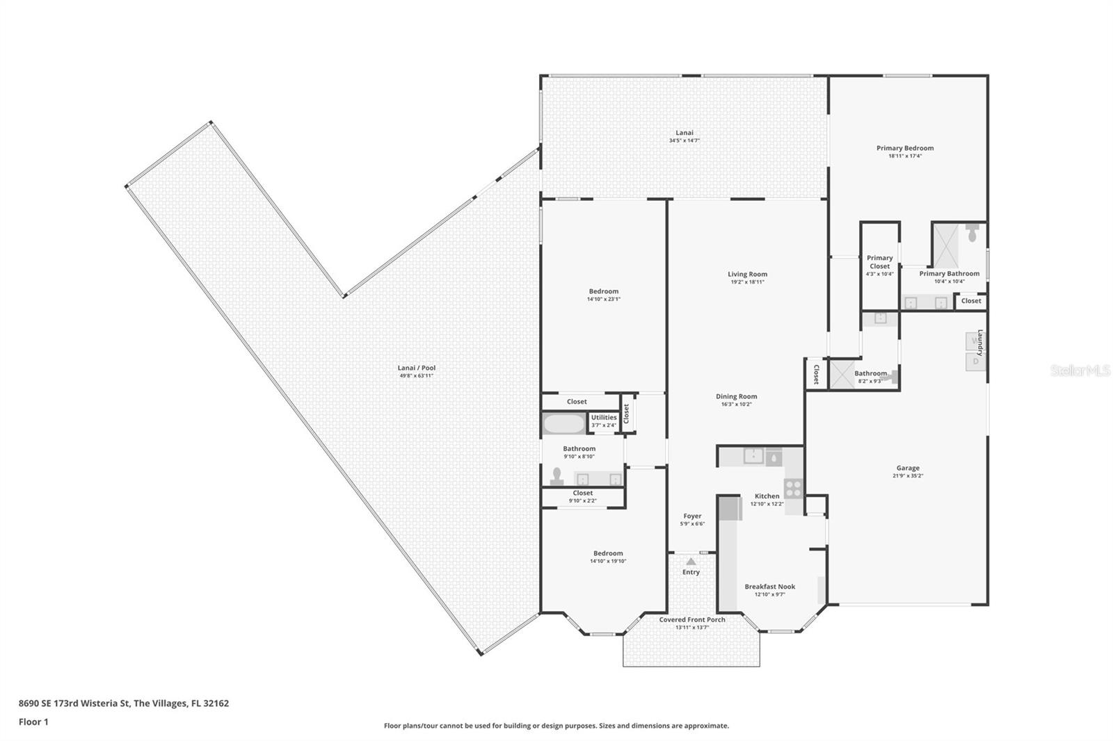 8690 SE 173RD WISTERIA ST, THE VILLAGES, FL, 32162