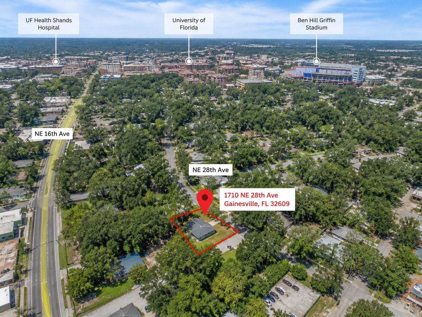 1710 NE 28TH AVE, GAINESVILLE, FL, 32609