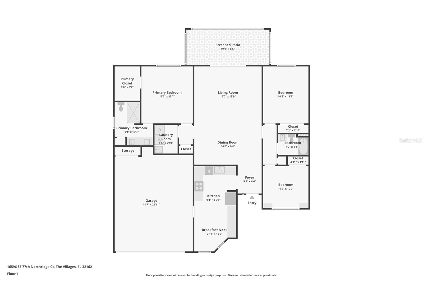 16596 SE 77TH NORTHRIDGE CT, THE VILLAGES, FL, 32162