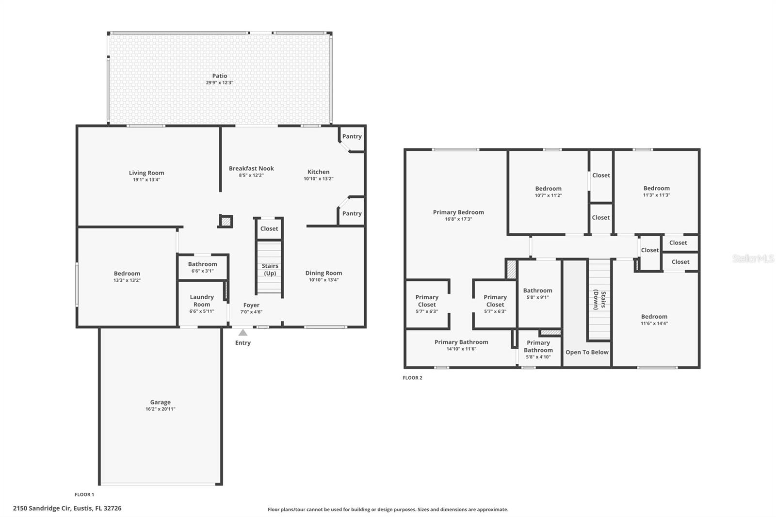 2150 SANDRIDGE CIR, EUSTIS, FL, 32726