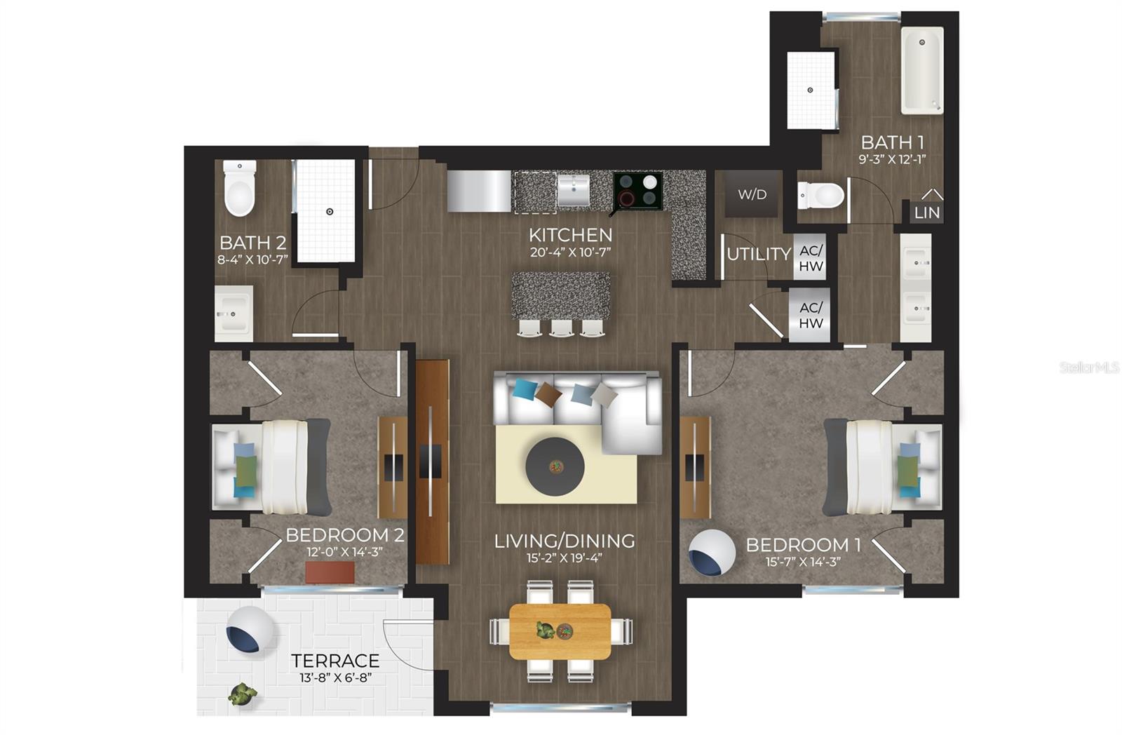 536 BAHIA BEACH BLVD #436C, RUSKIN, FL, 33570