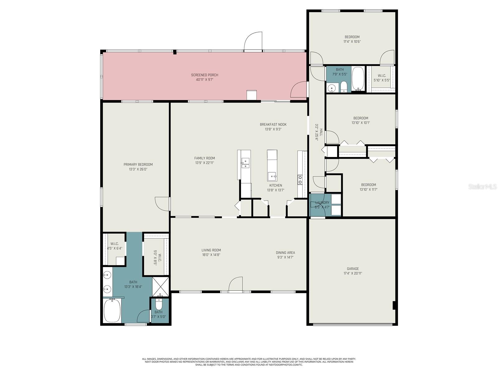 100 FESTIVE CT, CHULUOTA, FL, 32766