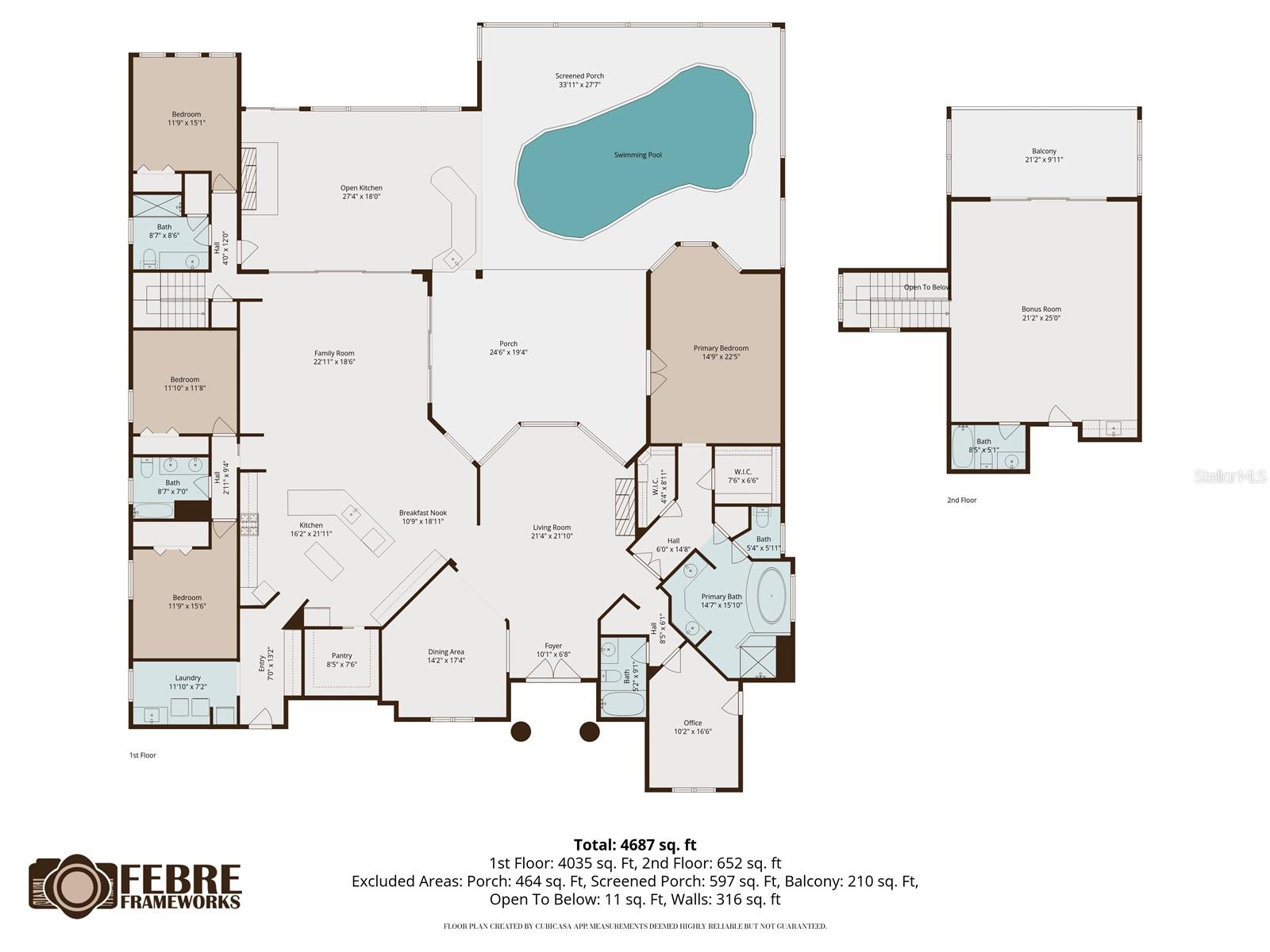 21227 SKY VISTA DR, LAND O LAKES, FL, 34637