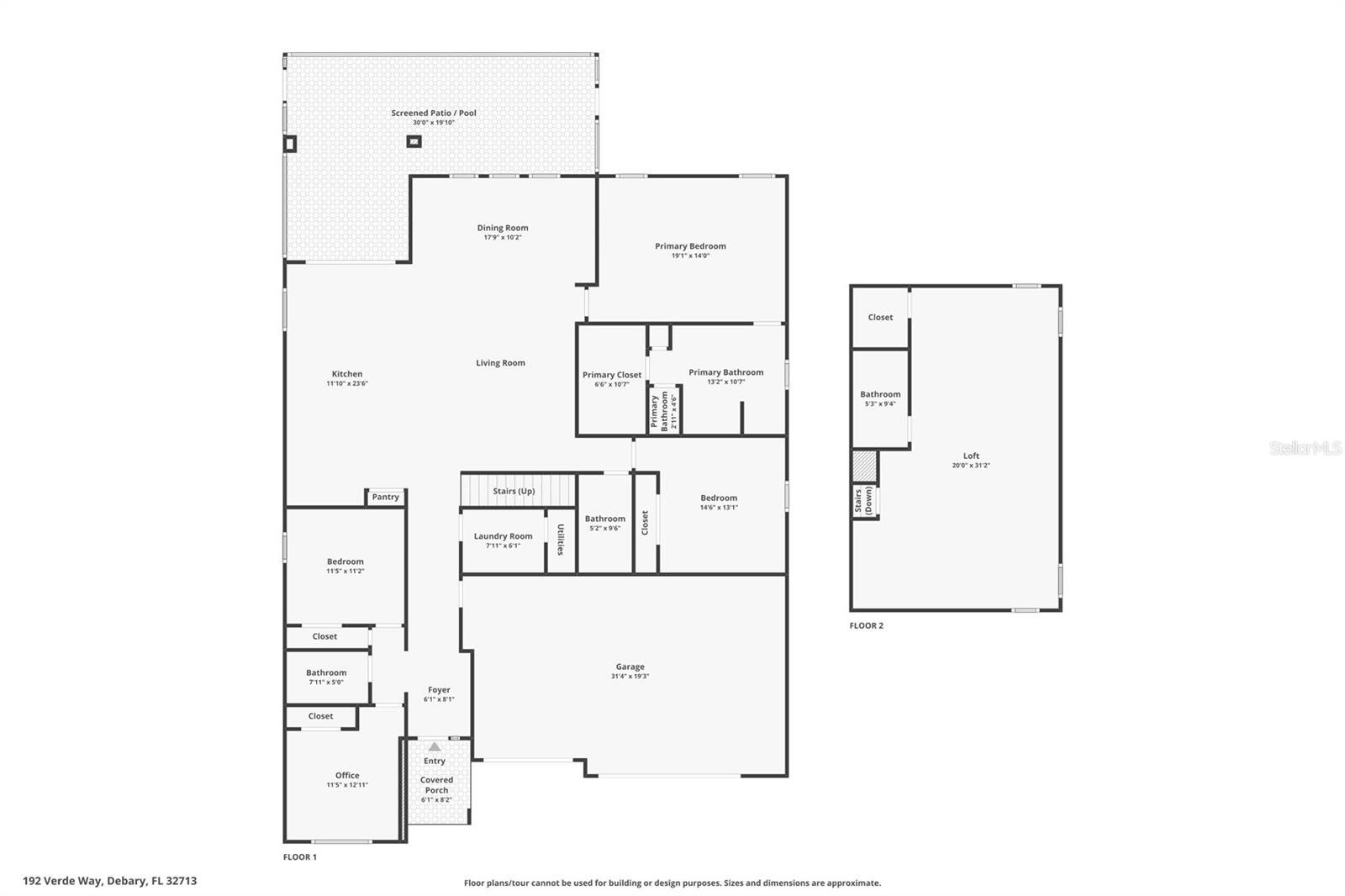 192 VERDE WAY, DEBARY, FL, 32713