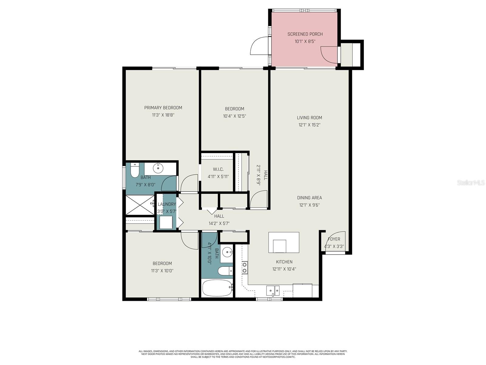 10755 VILLAGE CLUB CIR N #101, ST PETERSBURG, FL, 33716