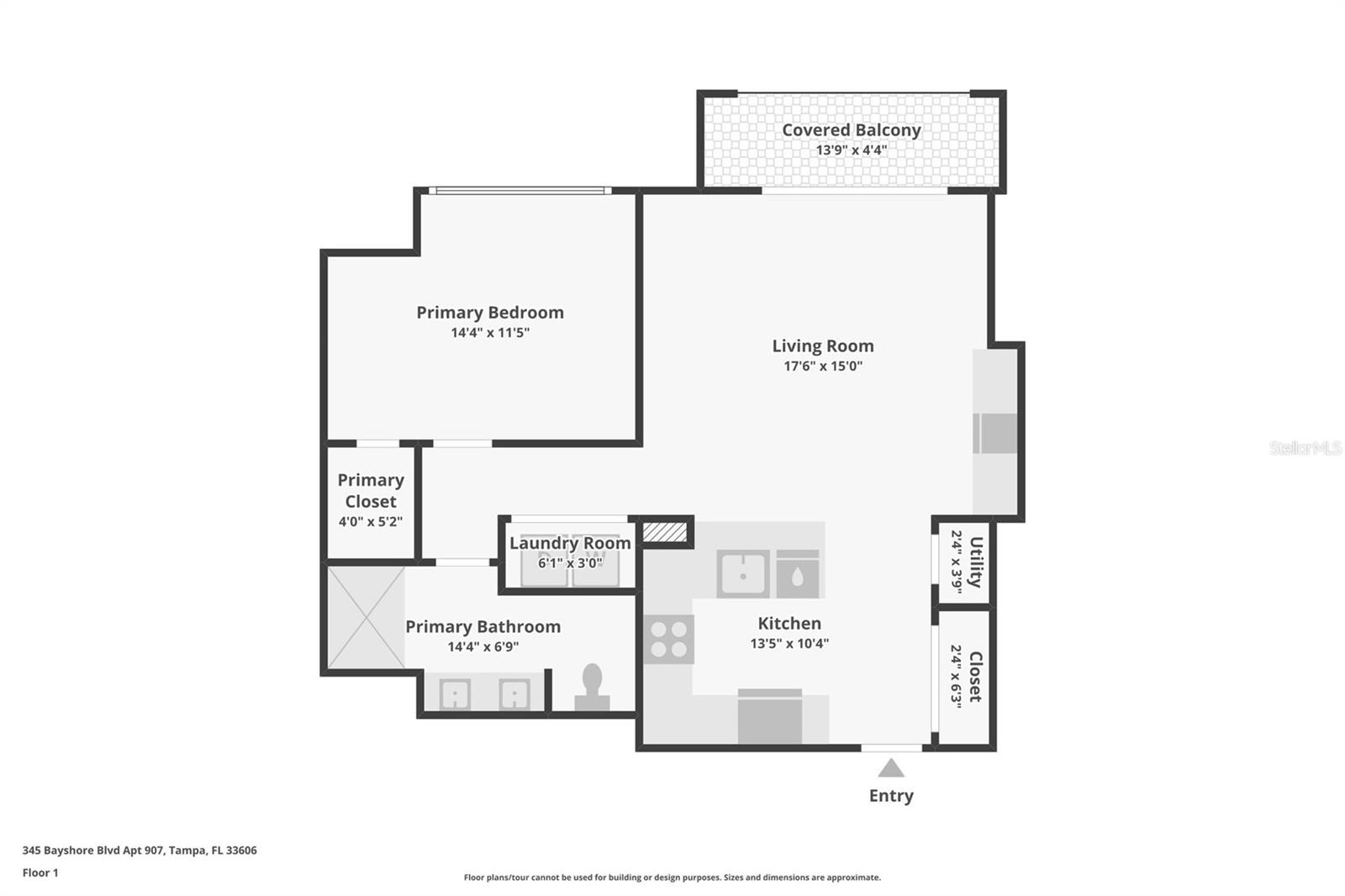 345 BAYSHORE BLVD #907, TAMPA, FL, 33606