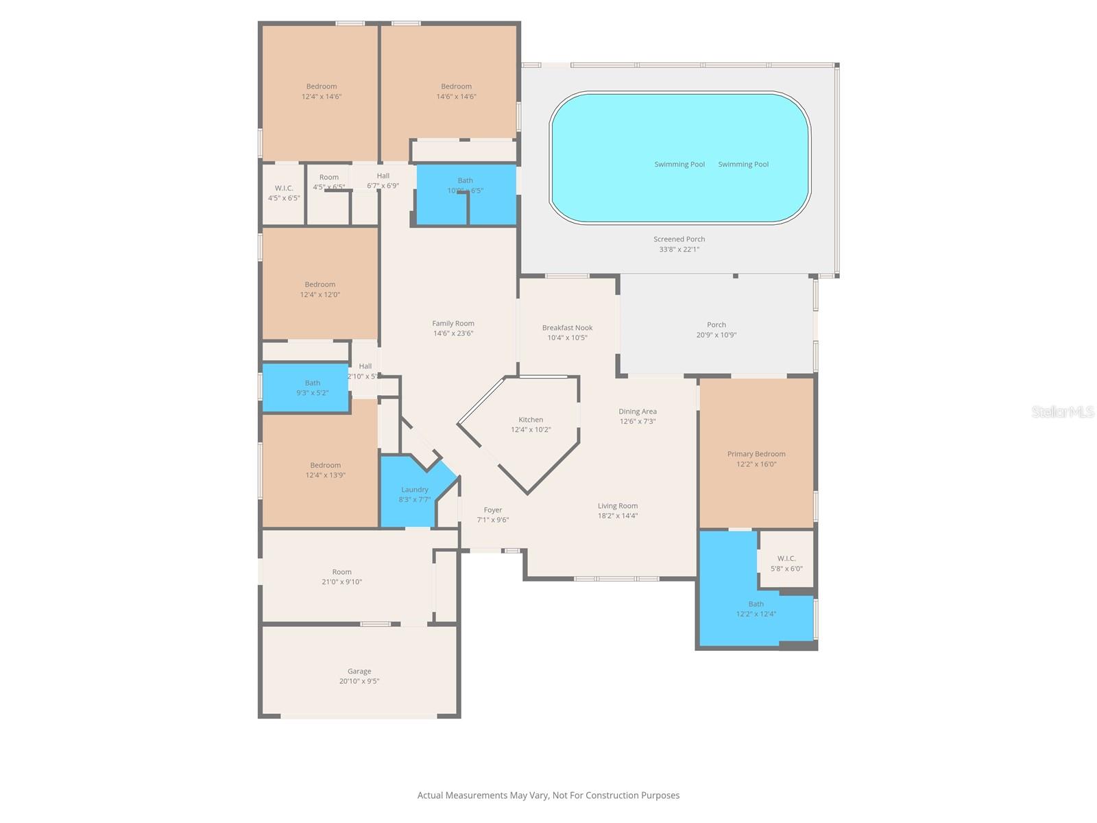 1268 BISHOP RD, SPRING HILL, FL, 34608