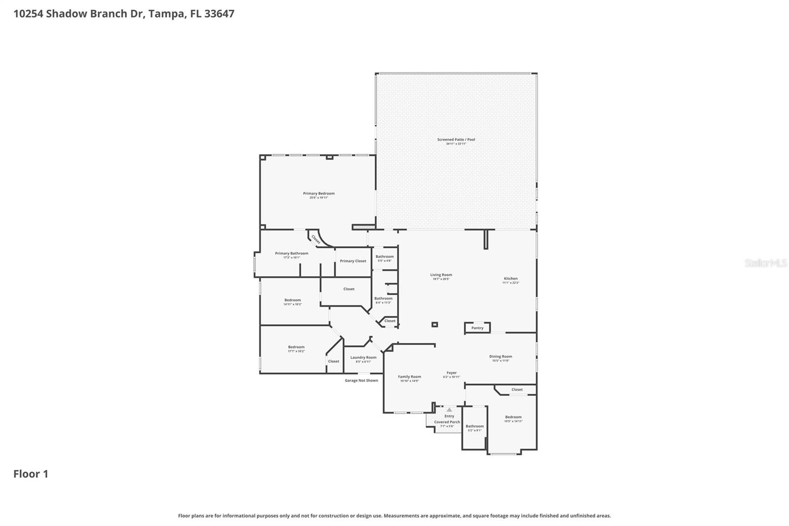 10254 SHADOW BRANCH DR, TAMPA, FL, 33647