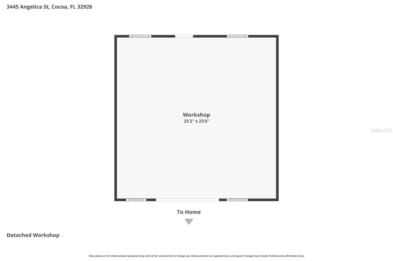 3445 ANGELICA ST, COCOA, FL, 32926