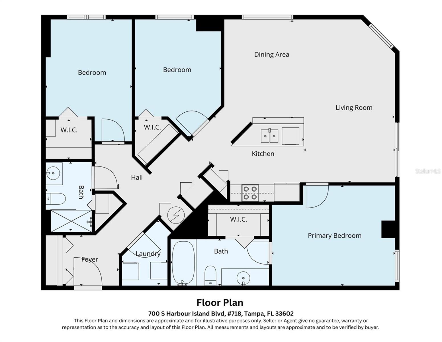 700 S HARBOUR ISLAND BLVD #718, TAMPA, FL, 33602