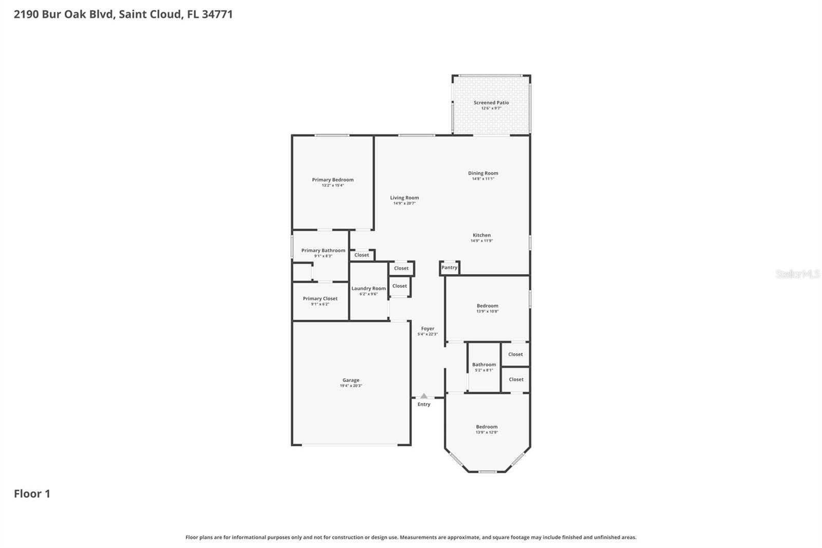 2190 BUR OAK BLVD, ST CLOUD, FL, 34771