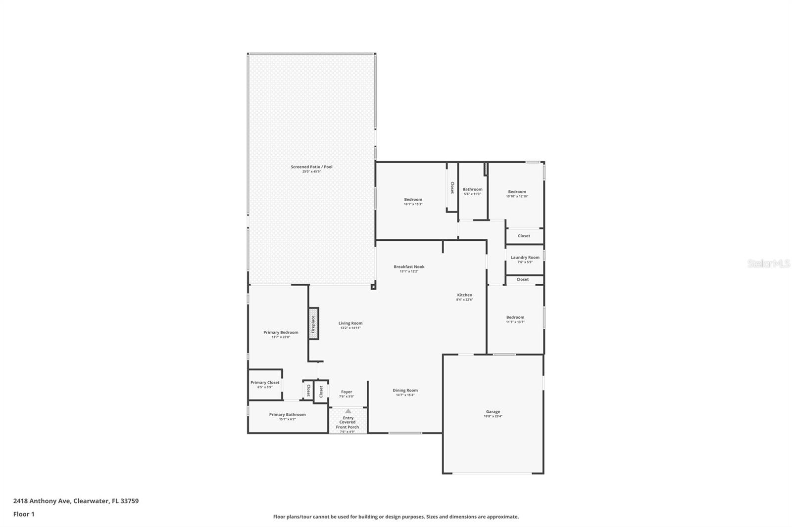 2418 ANTHONY AVE, CLEARWATER, FL, 33759